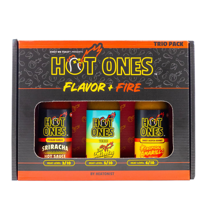 Flavor and Fire Trio Pack | Hot Ones J4