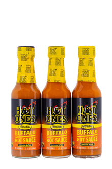 Buffalo Hot Sauce 3-Pack | Hot Ones Hot Sauce Q4