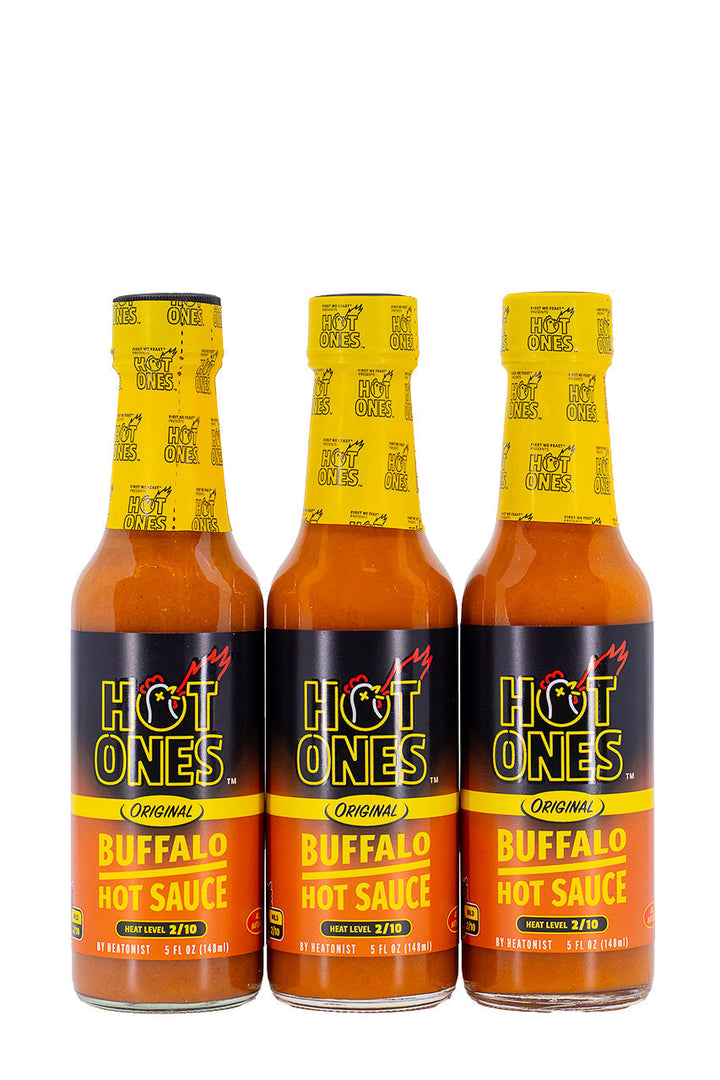 Buffalo Hot Sauce 3-Pack | Hot Ones Hot Sauce P1