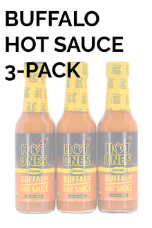Buffalo Hot Sauce 3-Pack | Hot Ones Hot Sauce P1