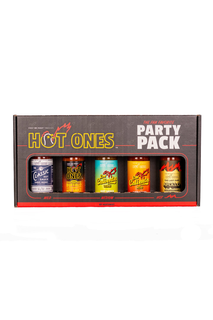 Fan Favorite Party Pack | Hot Ones Hot Sauce O2