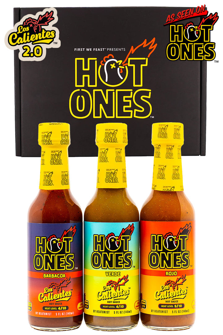 Los Calientes Trio Pack | Hot Ones Hot Sauce K6