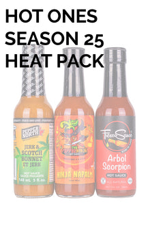 Hot Ones Hot Sauce Heat Pack - Season 25 B6