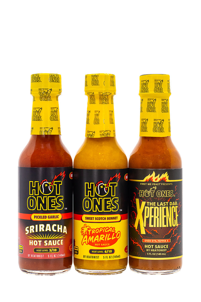 Hot Ones Hot Sauce Trio Pack - Season 27 U6