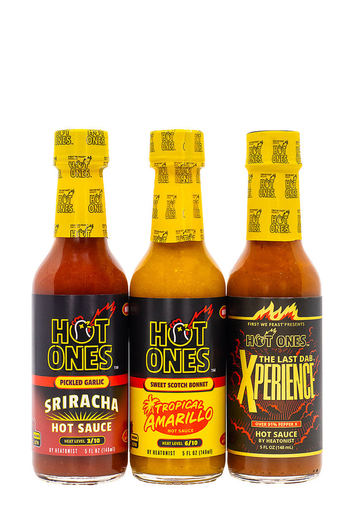 Hot Ones Hot Sauce Trio Pack - Season 27 U6