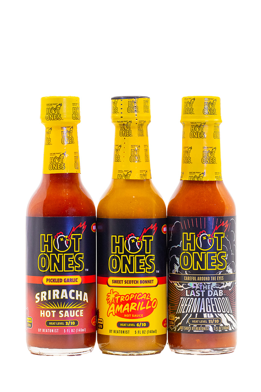 Hot Ones Hot Sauce Trio Pack - Season 28 Z3