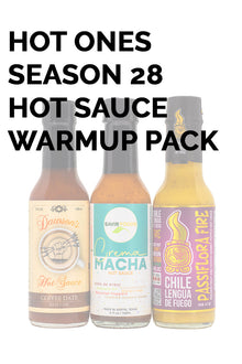 Hot Ones Hot Sauce Warm Up Pack - Season 28 O8