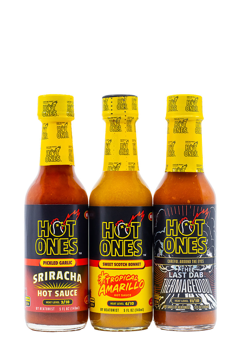 Hot Ones Hot Sauce Trio Pack - Season 29 T6