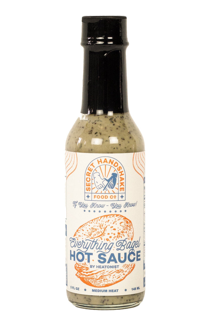 Everything Bagel Hot Sauce | Secret Handshake Food Co B0