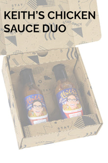 Keith's Chicken Sauce Hot Sauce Duo Pack | Keith's W0