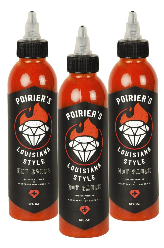 Dustin Poirier Hot Sauce 3 Pack | HEATONIST T3