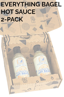 Secret Handshake Food Co Everything Bagel Hot Sauce 2-Pack W2